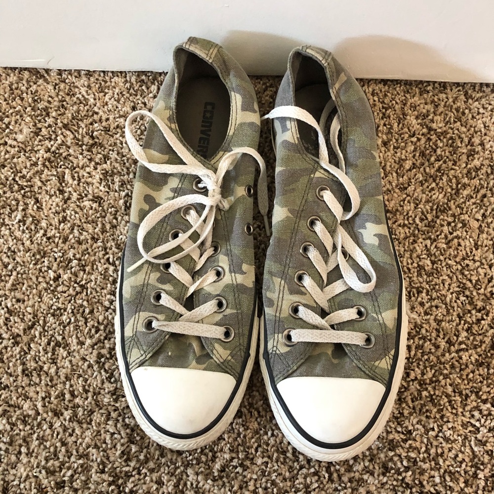 Camo Converse